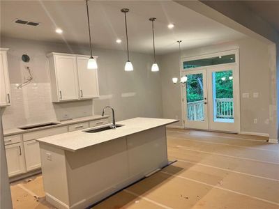 New construction Single-Family house 305 Riverwood Pass, Dallas, GA 30157 The Willow D - Unfinished Basement- photo 50 50