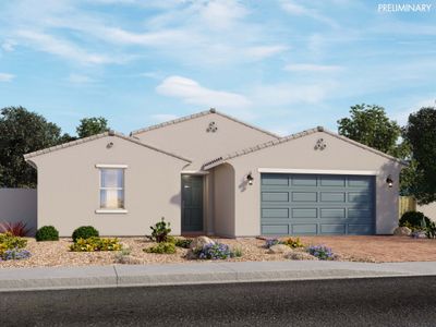 New construction Single-Family house Bailey, 4431 W Hunter Trail, San Tan Valley, AZ 85144 - photo