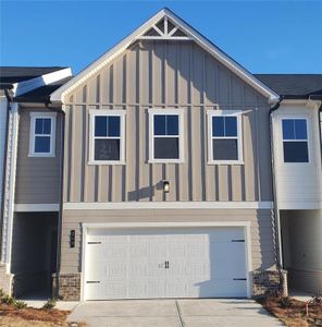 New construction Townhouse house 711 Point Place Dr, Loganville, GA 30052 Aster- photo 0