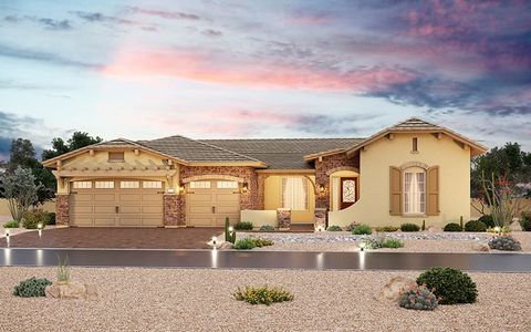 New construction Single-Family house 20957 East Starflower Drive, Queen Creek, AZ 85142 Amarante- photo 2 2