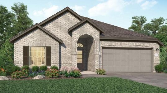 New construction Single-Family house 22612 Hackberry Leaf Drive, New Caney, TX 77357 Brenham II- photo 0 0