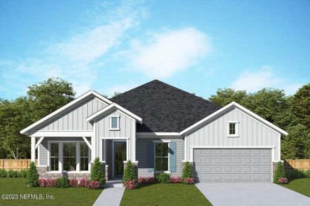 New construction Single-Family house 45 Olivia Way, Saint Augustine, FL 32092 The Riverview- photo 0