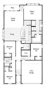 New construction Single-Family house 1725 Jumper Fields Drive, Aubrey, TX 76227 Bentley Plan- photo 1 1