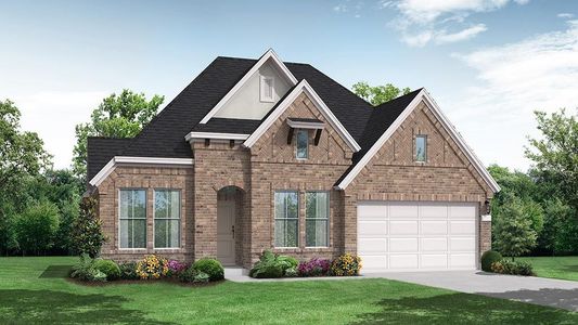 New construction Single-Family house 21715 Turkey Peak Court, Cypress, TX 77433 Anson (2574-HV-45)- photo 0