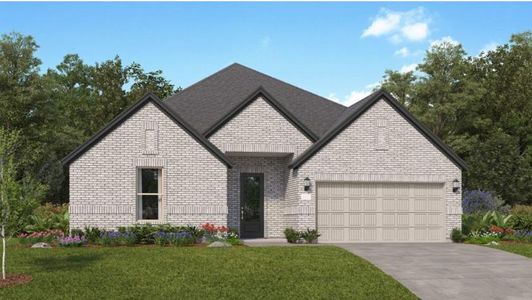 New construction Single-Family house 2407 Peach Oak Crossing, Manvel, TX 77578 Melrose II- photo 0 0