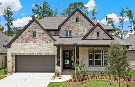 New construction Single-Family house 8267 Mount Washburn Lane, Porter, TX 77365 Plan 3070	- photo 0 0