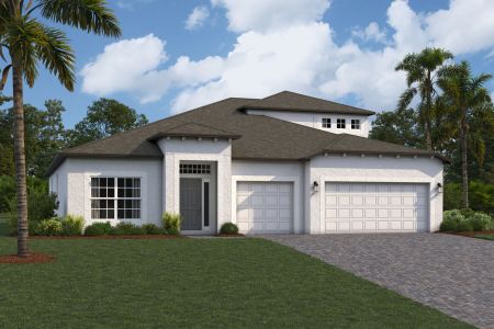 New construction Single-Family house 7702 Hemlock Seed Drive, Wesley Chapel, FL 33545 Corina II Bonus- photo 4 4