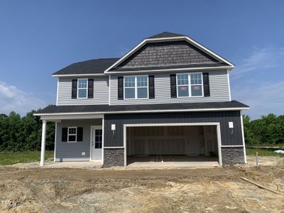 New construction Single-Family house 211 Tobacco Barn Drive, Angier, NC 27501 The Maplewood- photo 0 0