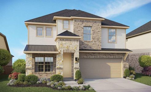 New construction Single-Family house 11907 Fletching Stone Lane, Houston, TX 77044 Enclave Series - Cayman- photo 0 0