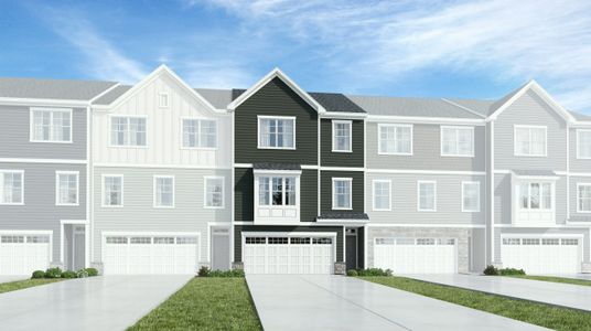 New construction Townhouse house 2100 Terrawood Drive, Durham, NC 27703 - photo 1 1