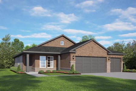 New construction Single-Family house 39 Wichita Trail, Dayton, TX 77355 The Costa C with 3-Car Garage- photo 0 0