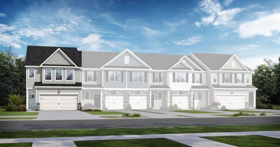 New construction Townhouse house 30 Village Edge Drive, Lillington, NC 27546 - photo 0