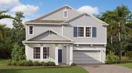 New construction Single-Family house 2422 Relaxing Lane, Kissimmee, FL 34744 - photo 0