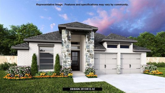 New construction Single-Family house 19307 Stagecoach Breeze Lane, Tomball, TX 77377 Design 2513W- photo 0
