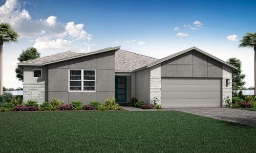 New construction Single-Family house 10277 Sw Southwest Phineas Lane, Port Saint Lucie, FL 34987 - photo 0