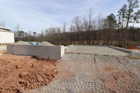 New construction Single-Family house 3229 Olive Farm Road, Apex, NC 27502 Blair - Legacy Collection- photo