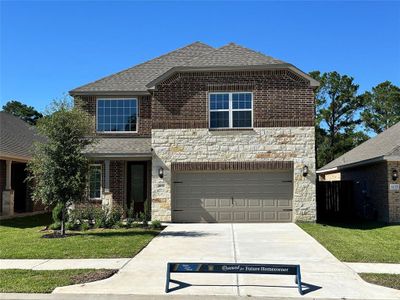 New construction Single-Family house 6151 White Spruce Drive, Conroe, TX 77304 - photo 0