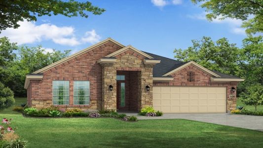 New construction Single-Family house 3257 Aurelia Lane, Round Rock, TX 78665 Norwood- photo 0