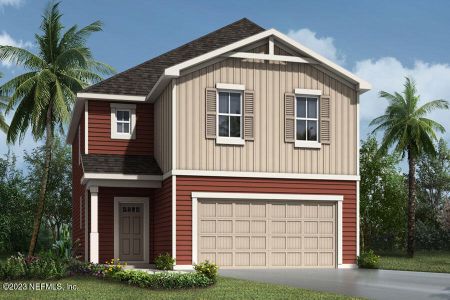 New construction Single-Family house 12968 Holsinger Blvd, Jacksonville, FL 32256 Sebastian- photo 0