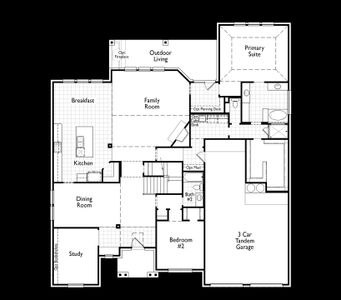 New construction Single-Family house 267 Plan, 720 Redbrick Lane, Northlake, TX 76247 - photo