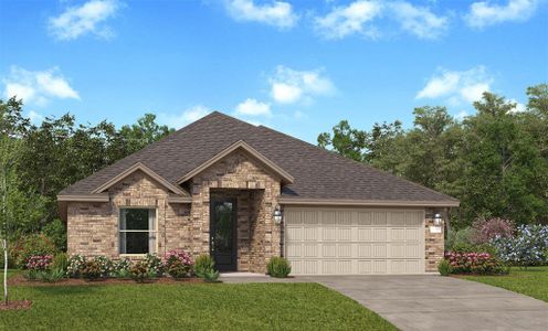 New construction Single-Family house 27223 Henley Ridge Drive, Katy, TX 77493 Chrysanthemum- photo 0 0