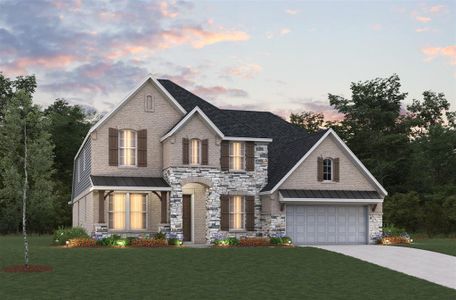New construction Single-Family house 17204 Begonia Bend Drive, Conroe, TX 77302 Lockhart- photo 0 0