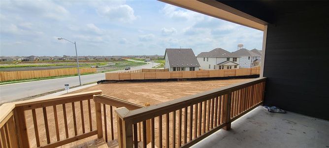 New construction Single-Family house 520 Palo Brea Loop, Hutto, TX 78634 Knox Homeplan- photo 33 33