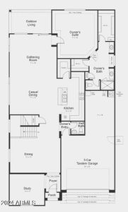 New construction Single-Family house 5309 W Rainwater Drive, Laveen, AZ 85339 Turquoise- photo 1 1