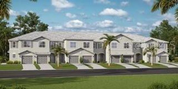 New construction Townhouse house 15027 Sunny Day Drive, Bradenton, FL 34211 - photo 0