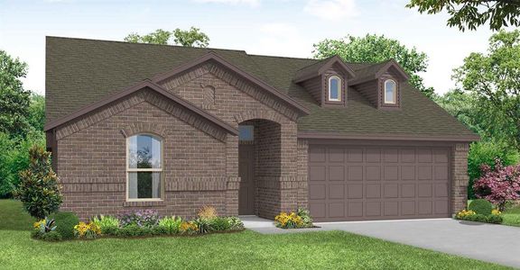 New construction Single-Family house 5704 Brookville Drive, Fort Worth, TX 76179 Atlanta- photo 0