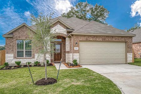 New construction Single-Family house 16049 Sandy Koufax Court, Splendora, TX 77372 - photo 0