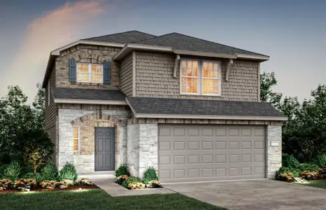 New construction Single-Family house 15308 Twinflower Cove, Conroe, TX 77378 Lincoln- photo 0