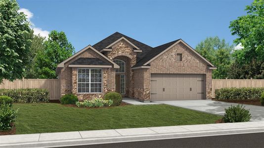 New construction Single-Family house 43 Rodeo Palms Boulevard, Manvel, TX 77578 Wyndham- photo 0 0
