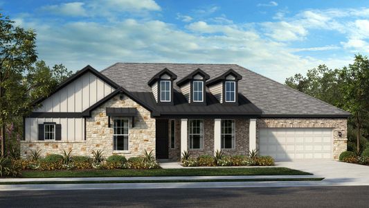New construction Single-Family house Brentwood, 3305 Emerald Lake Path, Georgetown, TX 78628 - photo