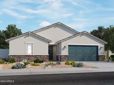 New construction Single-Family house 3410 E Alexander Drive, San Tan Valley, AZ 85143 Bailey- photo 0 0