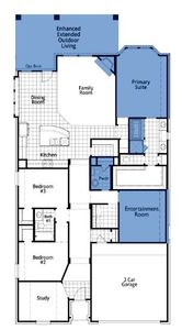 New construction Single-Family house 5720 Emmett Street, New Braunfels, TX 78130 Davenport Plan- photo 1 1