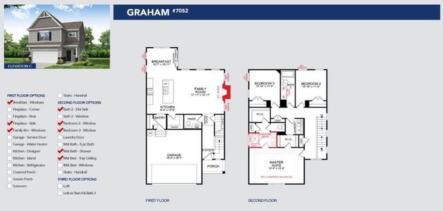 New construction Single-Family house 3450 Piedmont Drive, Unit Lot 3, Raleigh, NC 27604 - photo