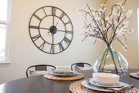 The dining room is great place for your to gather with your family and friends.