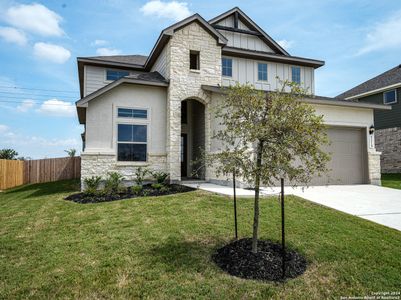 New construction Single-Family house 5118 Garden Field, Schertz, TX 78108 Encino- photo 0