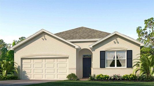 New construction Single-Family house 2937 Anata Drive, Zephyrhills, FL 33541 Cali- photo 0 0
