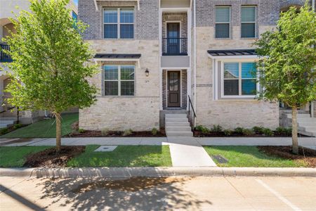 New construction Townhouse house 2475 Morningside Drive, Flower Mound, TX 75028 Bowie- photo 2 2