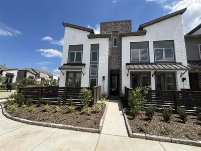 New construction Townhouse house 16526 Texas Hill Country, Cypress, TX 77433 - photo 0