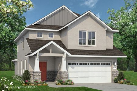 New construction Single-Family house Clear Creek 1950, 2605 Sam Bass Road, Round Rock, TX 78681 - photo