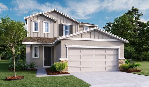 New construction Single-Family house Hawthorn, 808 Blue Creek Drive, Haines City, FL 33844 - photo