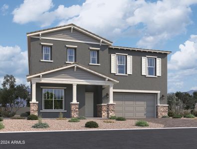 New construction Single-Family house 22689 E Roundup Way, Queen Creek, AZ 85142 Diamond - photo 0