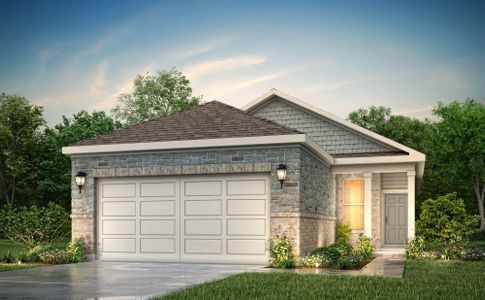 New construction Single-Family house 5810 Aurora Greens Lane, Katy, TX 77493 Fresno- photo 0