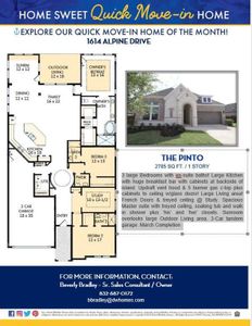 New construction Single-Family house 1614 Alpine Drive, Tomball, TX 77375 The Pinto- photo