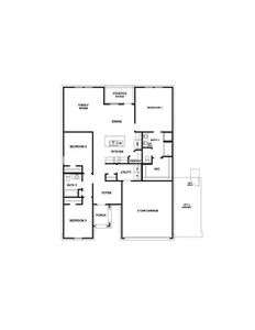 New construction Single-Family house 900 Neches Lane, Dayton, TX 77535 Plan E40D- photo