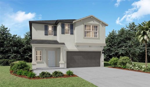 New construction Single-Family house 11381 Lavender Loop, Spring Hill, FL 34609 Concord- photo 0 0