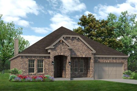 New construction Single-Family house 8612 White Rock Lane, Denton, TX 76226 Bellaire- photo 1 1